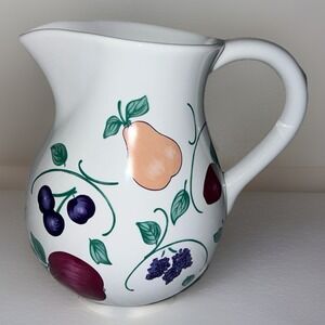 Princess House ORCHARD MEDLEY 64 oz. PITCHER - Excellent Condition!